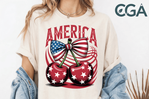 American Flag Cherries PNG: A Practical Patriotic Design Asset