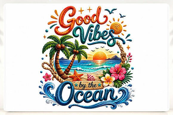 Good Vibes by the Ocean PNG: A Practical Guide for Designers and Creators