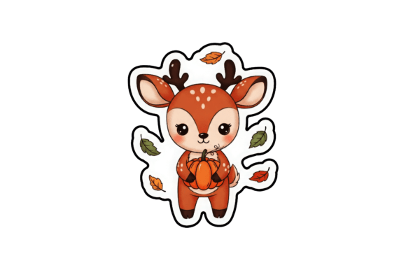 Halloween Dear Kids Sticker Design: High-Quality Printable Art for Everyday Joy