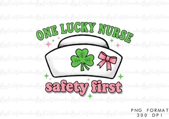 Lucky Nurse Safety First Hand-drawn PNG