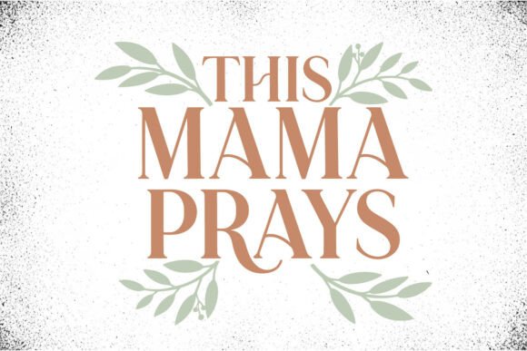 This Mama Prays SVG Christian Mom Design: A Faith-Centered Creative Resource for Meaningful Gifting