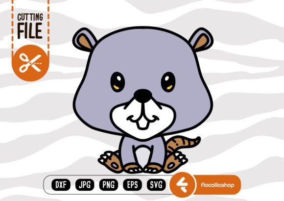 Woodland Creatures SVG – Mole Cut File: A Versatile Digital Asset for Nature-Inspired Crafting